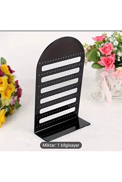 İSİM LAZER Takı düzenleyici /taki standı (kupelik siyah pleksi)