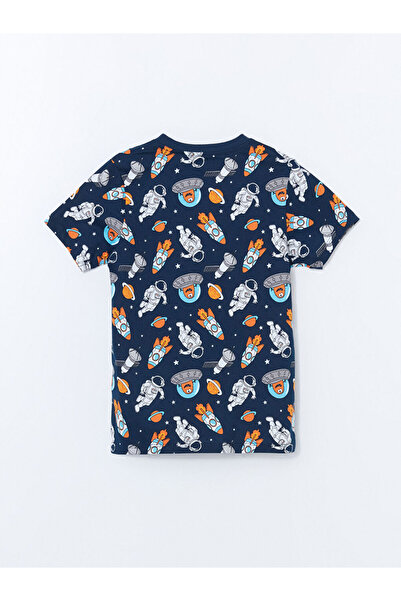 LC Waikiki Bisiklet Yaka Erkek Çocuk Pijama Takımı LCW Kids