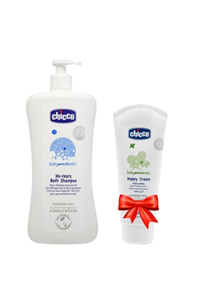 Chicco Göz Yakmayan Saç ve Vücut Şampuanı 750ml + Pişik Önleyici Krem 100ml