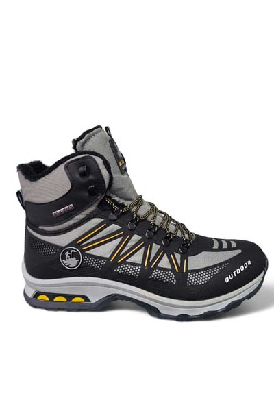 MİYA Mc Jamper Waterproof Fleece Furry Memory Orthopedic Soft Comfort Non-Slip Memory Sole Outdoor Boots