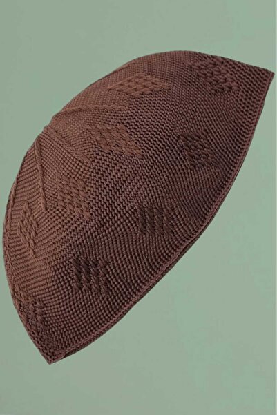 Trenderrs Качествена молитвена шапка с тъкани плетени шарки