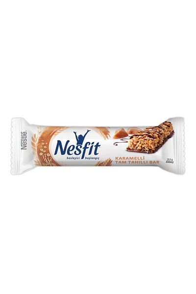 Nesfit Nestle Caramel Full Grain Bar 16 Pieces