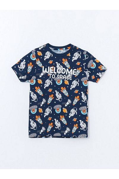 LC Waikiki Crew Neck Boy's Pajama Set