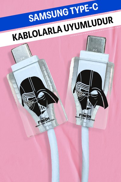 WANNA PROTECT Samsung Type-c Tüm Kablolarla Uyumlu Yumuşak Silikon Kablo Ucu ...