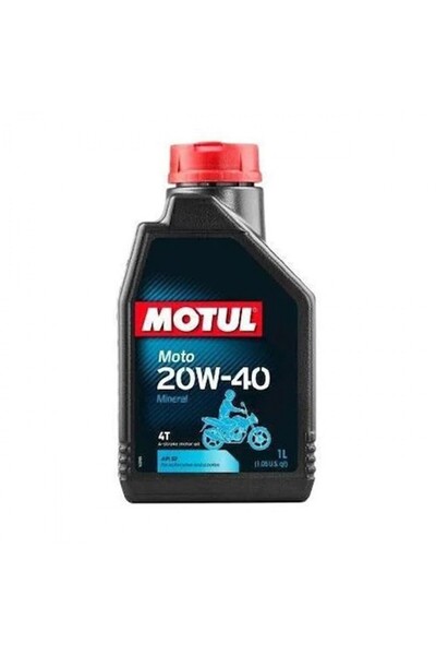 Motul MOTOR YAĞI MOTO 20W40 1LT SPACY ZN AGK ACTIVA 100 125 ALPHA DRIFT 125MH