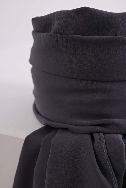 ALLDAY Μεταξωτό σάλι Anthracite-Medina