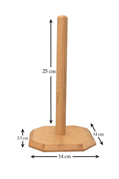 woodsy Wooden Towel Napkin Holder, Vertical Napkin Holder