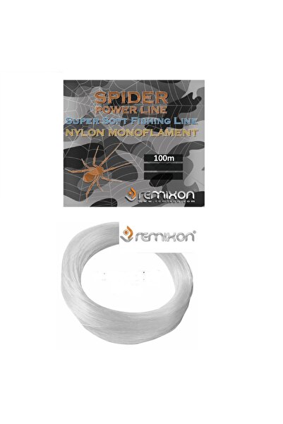 Remixon Spider Poşet Misina 100mt Monofilament Misina