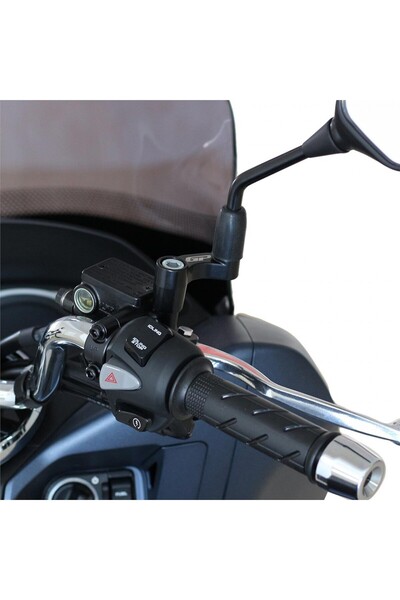 GP KOMPOZİT AYNA UZATMA GENİŞLETME APARATI TAKIM (10MM DÜZ ) HONDA PCX 125 150 2014-2023