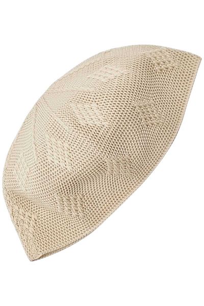 Uniquetrenders Υφαντό πλεκτό μοτίβο Skullcap Ποιοτικό σκουφάκι προσευχής