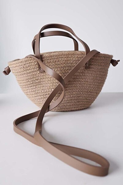 ALLDAY Визон - Маленька сумка з плетеним ремінцем через плече