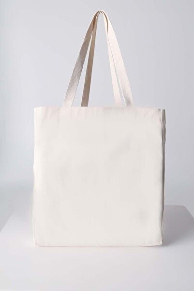 ALLDAY Kırmızı Baskılı Bez Çanta