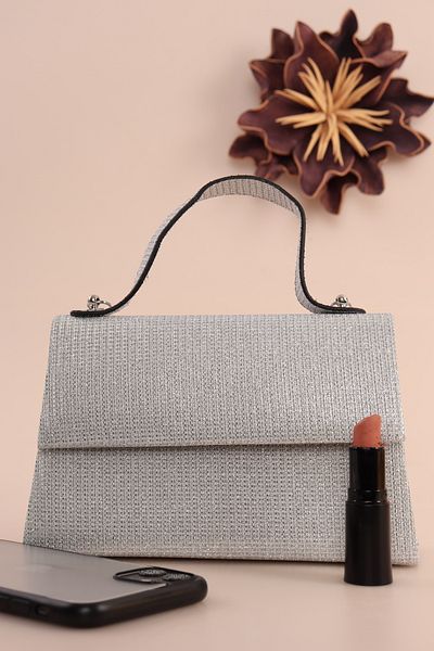 weem bag Geantă de seară Weembag 408 cu dungi cu mâner cu sâni