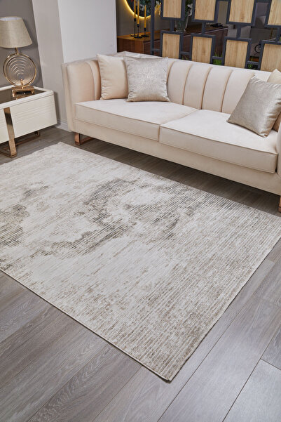 Viviana Home Smooth Modern Salon Halısı Mutfak Halısı Yolluk Yumuşak Halı Toz...