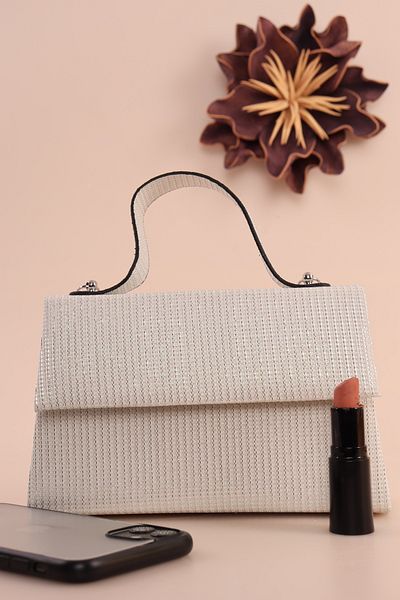 weem bag Geantă de seară Weembag 408 cu dungi cu mâner cu sâni