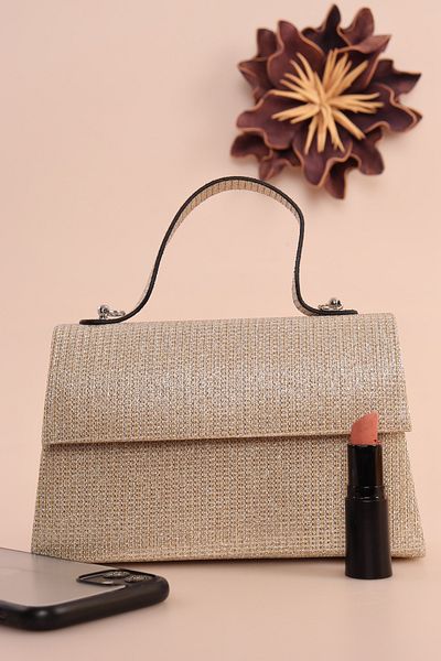 weem bag Geantă de seară Weembag 408 cu dungi cu mâner cu sâni