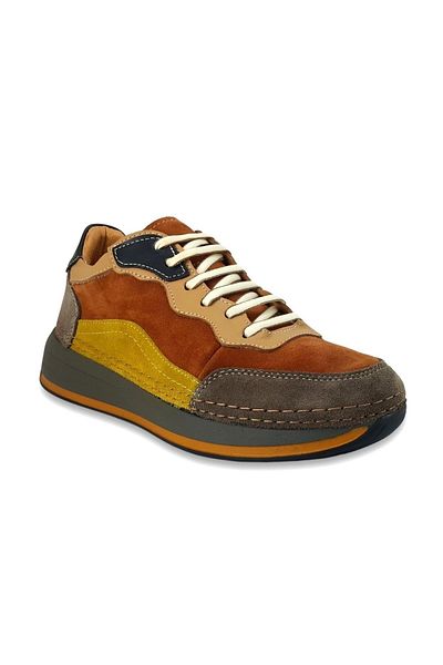 Mammamia 24Ka Women's Casual Shoes 340 Tan Suede