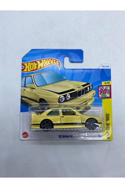 HOT WHEELS 92 BMW M3 *Sarı
