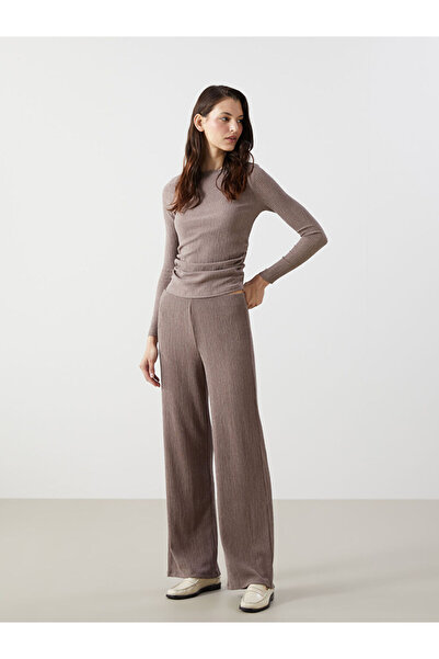 LC Waikiki Beli Lastikli Dokulu Kadın Pantolon LCW Vision