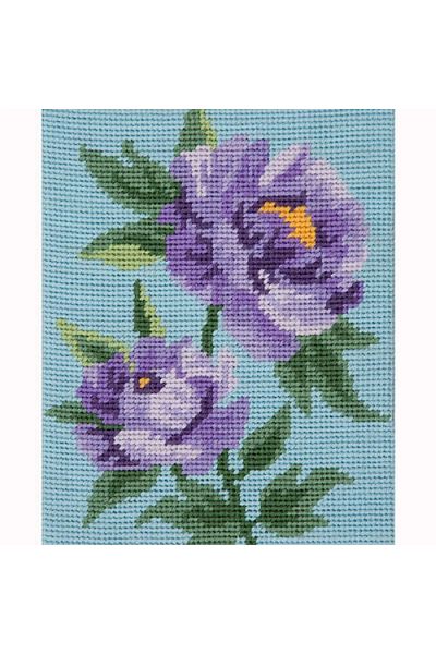 Anchor Peony Flower Tapestry Kit Mr203 (Beginner)
