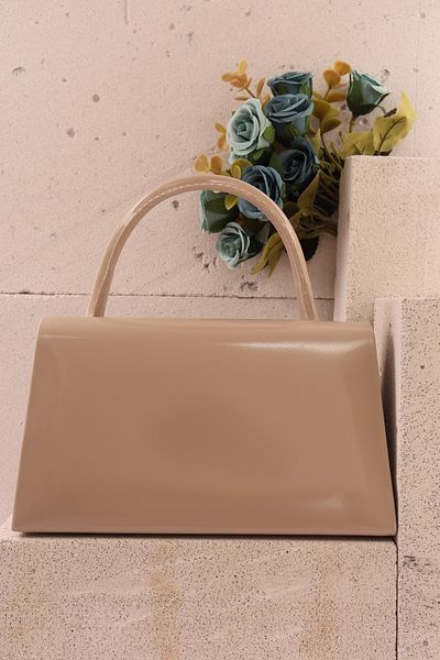 weem bag Τσάντα Portfolio Weembag 163 λουστρίνι μεγάλου μεγέθους μονής λαβής