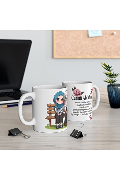 sıradışıhediyem abla   kupa bardak canım ablam   kupa  bardak ablaya  özel ku...