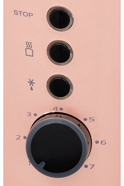 Fakir Prajitor De Paine Alba, 850 W, 2 Felii, Grad De Rumenire Ajustabil, 7 Trepte, Inox, Dezghetare