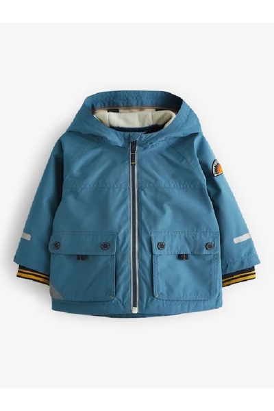 Next Baby Mavi Su Geçirmez Mont