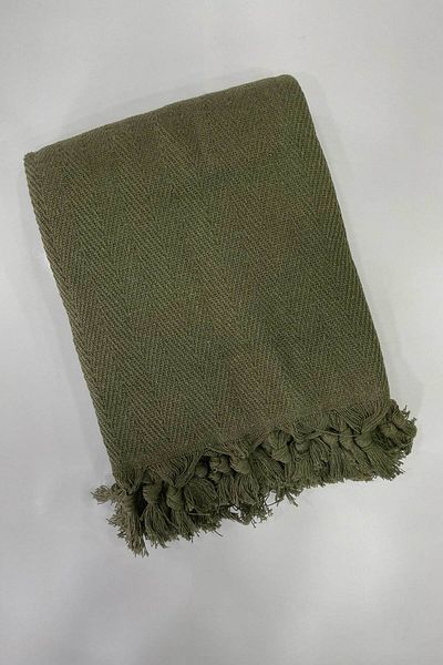 Uğur Home Ev Tekstili 200X230Cm Double Tied Fringed Pique