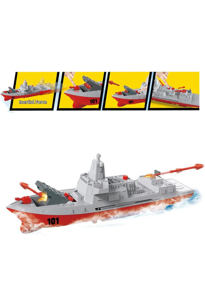 BAMTEBİ Sürtmeli T101 Savaş Bombardıman Gemisi Füze Atan Fırkateyn BasFırlat Ok Atan Kruvazör Gemi