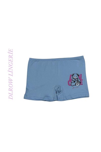 DLROW Pantaloni scurți pentru fete cu imprimeu 3s