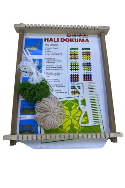 EVENT Eğitici Ahşap Halı Dokuma Tezgahı Seti