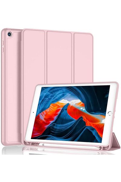 UnDePlus Apple Ipad 9th 8th 7th Generation 10.2" Case Smart Case with Pencil Compartment A2602 A2603 A2604 A2605