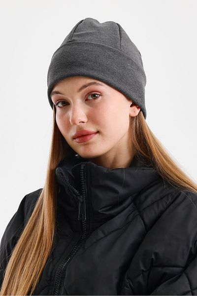 Butikgiz Women's Smoked Thermal Beret - 100% Cotton, Sultan Style, 2-Looks Series