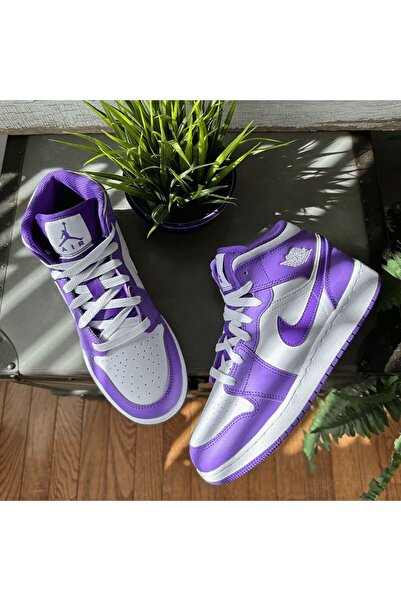 Nike Air Jordan 1 Mid air  (GS) dar kalıp Spormoon