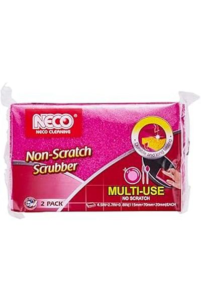 Neco 2PCS NON SCRATCH SCRUBBER