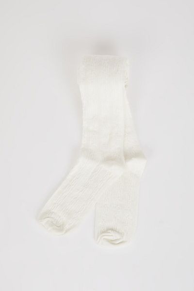 DeFacto Girls' Cotton Long Socks D7846A8Ns