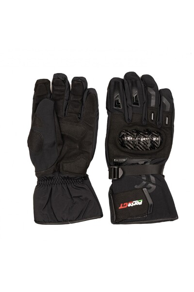 Forte GT Motosiklet Kışlık Eldiven Siyah Karbonlu Gt 66x [large Beden] For