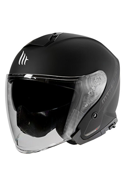 Genel Markalar THUNDER 3 SV SOLID A1 YARIM YAZLIK KASK MAT SİYAH X-SMALL