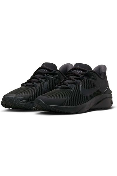 Nike Dx7615 Star Runner 4 (Gs) Unisex Sports Shoes Black