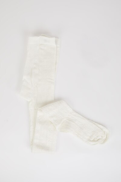 DeFacto Girls' Cotton Long Socks D7846A8Ns