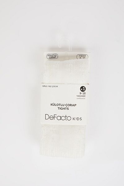 DeFacto Girls' Cotton Long Socks D7846A8Ns
