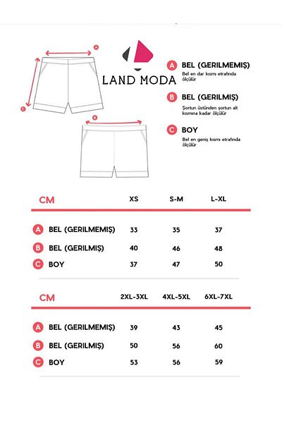 LAND MODA Σετ εμπριμέ λευκό μπλουζάκι & μαύρο σορτς