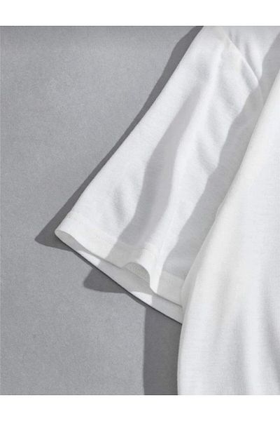 LAND MODA Printed White T-Shirt & Black Shorts Set