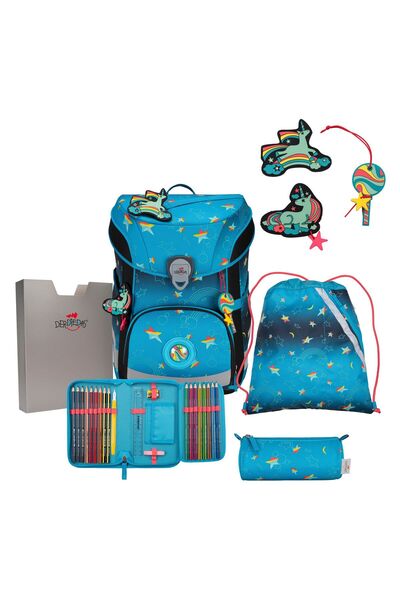 DerDieDas ErgoFlex Easy LED Schulranzen-Set 5-teilig