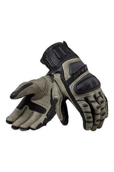 Revit Cayenne 2 Summer Black-Sand Leather Gloves
