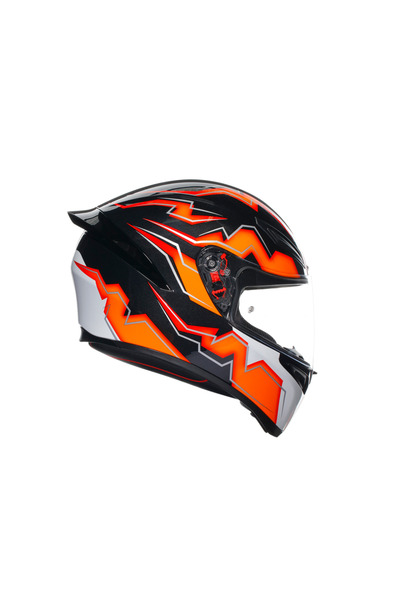 AGV K1 S KRIPTON KAPALI KASK SİYAH-TURUNCU