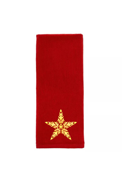 Ursa Sim Detail Star Embroidered Christmas Christmas Embroidered Towel 50X90