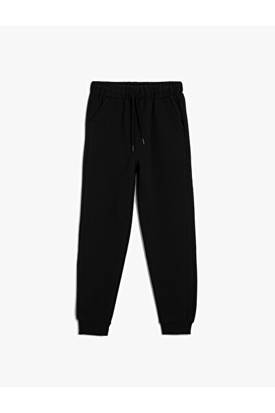 Koton Basic Jogger Sweatpants με τσέπες που δένουν στη μέση