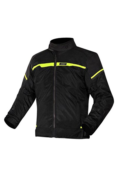 LS2 RIVA YAZLIK MONT SİYAH - NEON SARI